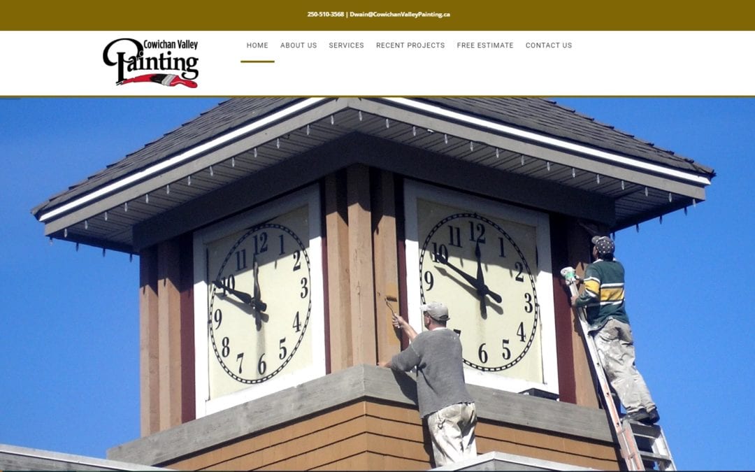Outstanding Clients: CowichanValleyPainting.ca – Painting the Cowichan Valley
