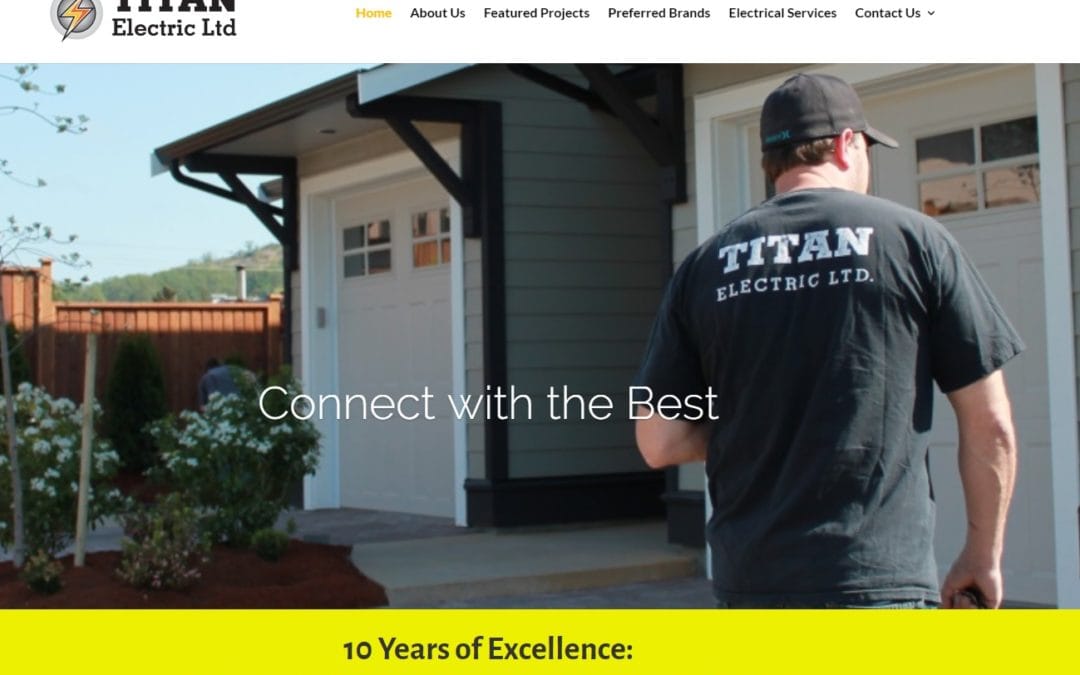 Websites for Trades in Victoria BC – TitanElectric.ca